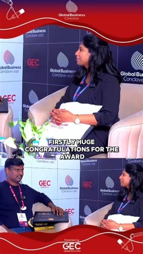 Global Business Conclave on Instagram: "A proud moment worth celebrating. @aruns_code , CEO of @guviofficial , being honoured at the Global Business Conclave 2025 for his excellence in entrepreneurship and his relentless efforts to encourage youngsters to step confidently into the world of innovation and learning. From building a platform that empowers skills to inspiring thousands of young minds to believe in their potential, this recognition reflects a journey driven by purpose, passion, and i