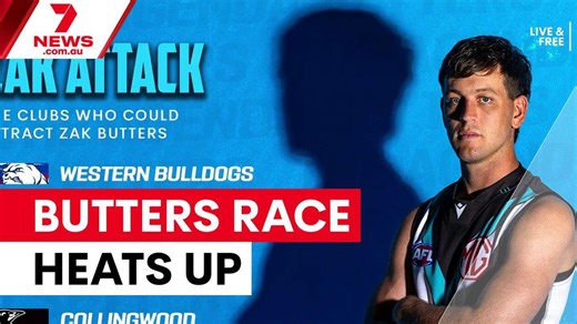 Bulldogs in 'pole position' for Zak Butters