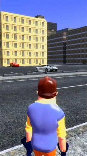 Free cars in the parking! #funny #gmod #sirenhead #helloneighbor #woody #mcqueen