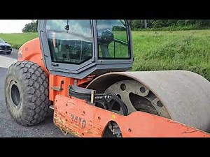 Hamm 3410 Smooth Drum Roller Inspection