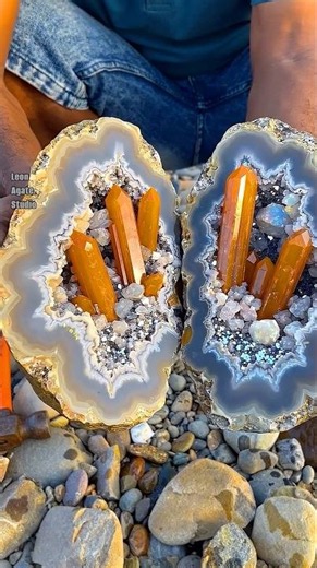Found the Rarest Crystal Formation I've Ever Seen in My Life 🔮 #crystals #stone #asmr #shorts