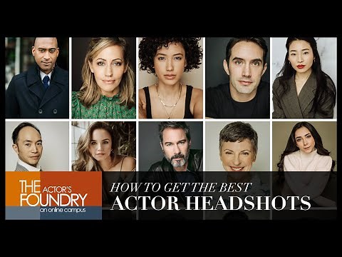HOW TO GET THE BEST ACTOR HEADSHOTS