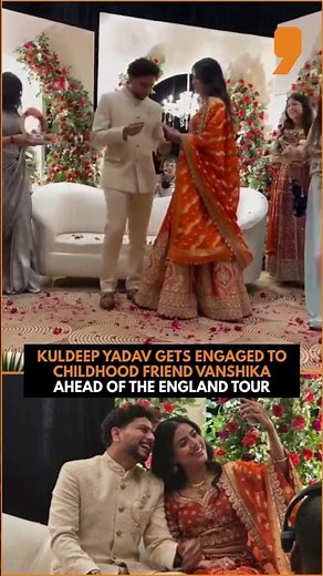 India Spinner Kuldeep Yadav Gets Engaged to Childhood Friend Vanshika in Lucknow | News9