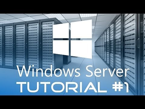 Windows Server Tutorial Teil 1 - Einführung und Erstellung einer Domäne