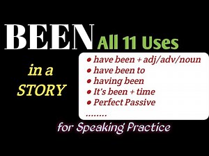 Different uses of BEEN in English | use of BEEN in English |Been के सभी use in English grammar