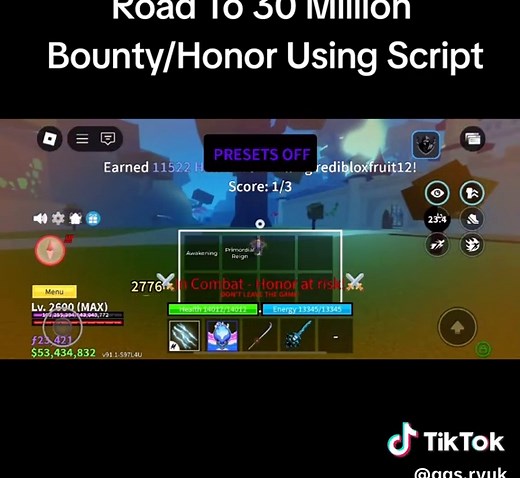 Pegando 30m com Script no Roblox