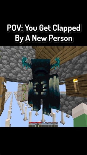 POV: You Get Clapped By A New Person In Minecraft #MINECRAFT #minecraftmemes #funnymoments | Saroneymc