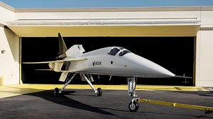 US Company Shows Off New Supersonic Test Aircraft