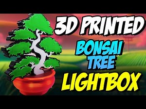 My First 3D Printed Lightbox Design - Printed With Bambu Lab A1