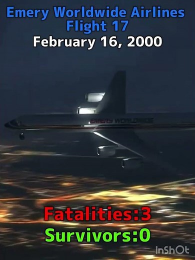 Emery Worldwide Airlines Flight 17 | #aviation #planecrash