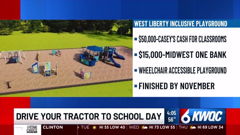 West Liberty Elementary School receives $50,000 ‘Cash for Classrooms Grant’ to complete inclusive playground