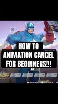 How to animation cancel with captain america for beginners #marvelrivals #captainamerica