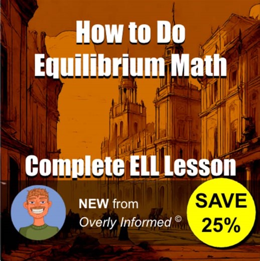 How to Do Equilibrium Math Complete ELL Lesson