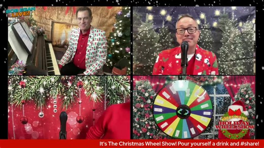 The one you’ve been waiting for all year. Unhinged. Unpredictable. Pure Christmas chaos. Heather’s spinning the big red wheel and these brave souls are trapped in its festive grip: Jane Arthur, Ashley Wayne Barlow, Louisa Haggerty, Beth Hansen, Gerard Kunkel, Patty Leone, Lou Ruvolo, Michael Traupman, and Phil Zipkin. Their mission is simple, and completely out of their control: spin the wheel, get a Christmas classic, sing it like their reputation depends on it. Could be heartfelt. Could be rid