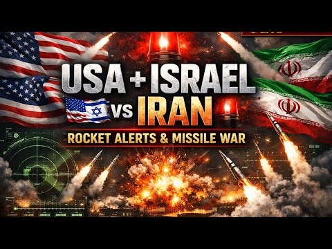 🚨 LIVE: Rocket Alerts in Israel | Real-Time Missile Tracking & Map