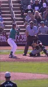 COLE YOUNG HOME RUN. His first Spring Training dinger was a no-doubter. | Seattle Mariners