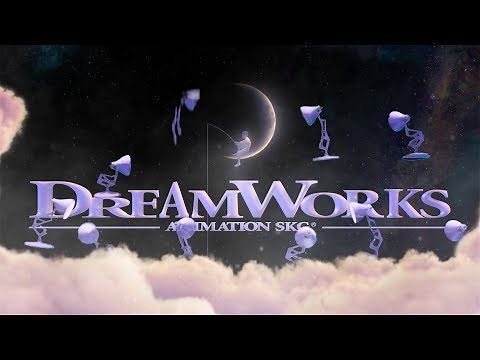 Ten Luxo Lamps Spoof DreamWorks Logo