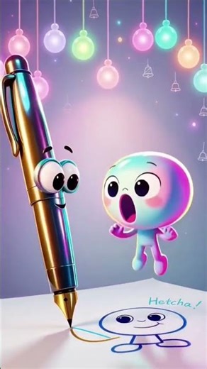 Magic Pen Drawing Comes Alive#shortvideo #3danimation #funny #animation