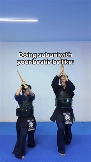 The Humorous Duo in Kendo Class