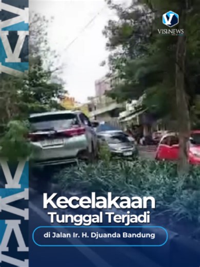 Insiden kecelakaan tunggal terjadi di Jalan Ir. H. Djuanda (Dago), tepatnya di depan Wheels Coffee, pada Selasa (13/10/2026) sekitar pukul 13.49 WIB. Pengendara yang melintas di kawasan tersebut diimbau untuk tetap berhati-hati dan mengantisipasi potensi kepadatan lalu lintas di sekitar lokasi kejadian. sc: beritakotabandung #beritatiktok