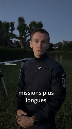 Meet the DT-46, the French Gendarmerie's new fixed-wing drone!