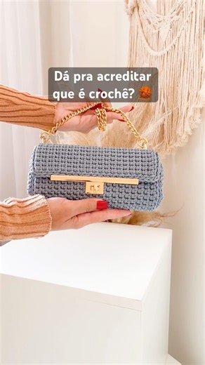 👆🏼CLICK ON THE TITLE 👆🏼 and watch the complete tutorial for this Crochet Bag 🤎