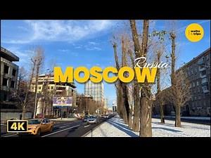 Ordinary Moscow 4K Walk 2025 | What Most Residential Districts Really Look Like in Autumn