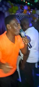 The surprise of the night was that Froggy didn't know the words to this song!!! | Karaoke Barbados