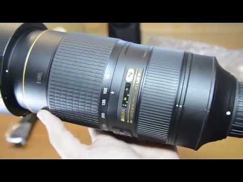 TIR-TV: Unboxing Nikon AF-S 80-400mm 1:4,5--5,6 G ED VR NIKKOR