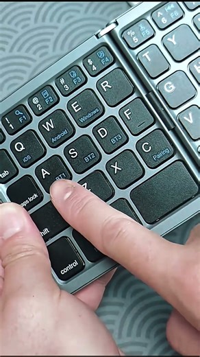 A keyboard built for life on the move 🌍 #PortableTech #WorkAnywhere #CreatorTools