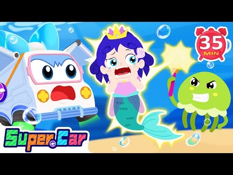 Flying Ambulance vs. Monsters! 🚑💥 | Epic Adventures for Kids | Fun Cartoons & Car Songs