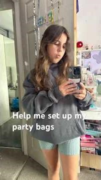 Help me set up my party bags
