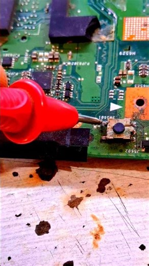 On-Off Switch Ka 3.33v Missing Problem || #motherboard #repair #shorts