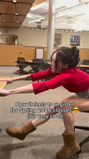 Ventura College on Instagram: "How it feels to register for spring classes 😎 📚🌼🌱 It’s very cool - just ask Eve and Leila #californiacommunitycollege #venturacollege"