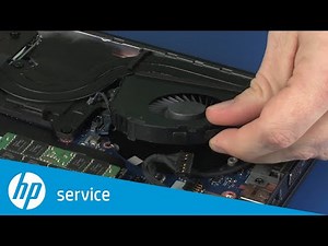Replace the CPU Fan | HP ZBook 15 G3 Mobile Workstation | HP Support