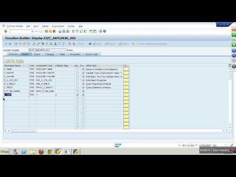 SAP BW-Bex Reporting-Customer i step 2 part 1
