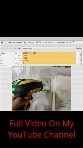 Siemens PLC RS232 Scanner Communication | Step-by-Step Setup & Demo