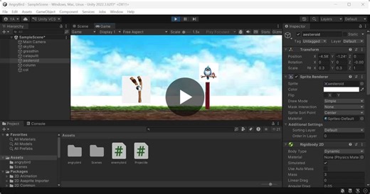 #unity #gamedev #csharp #2dgame #dr | Yeroju Anjali