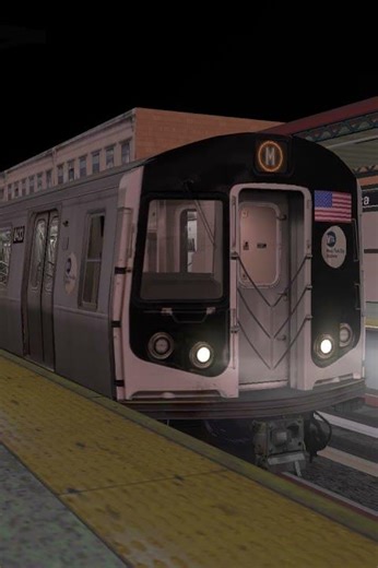Openbve Shorts: R160 M Train Departing 101-104 Sts 🚇🗽 #shorts #fyp #nycsubway
