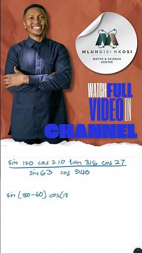 Trigonometry made easy. Watch the full video on my channel