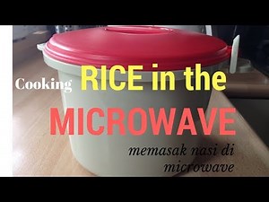 How to cook rice with the MICROWAVE
