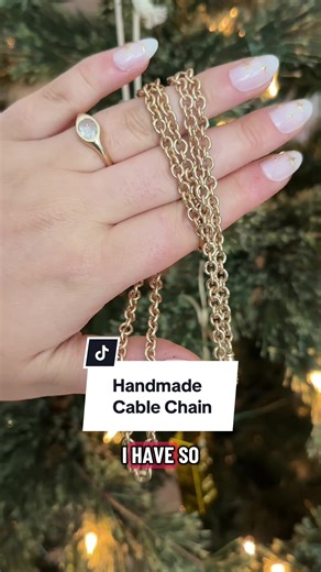 Handmade Jewelry: Crafting a 7-Foot Cable Chain