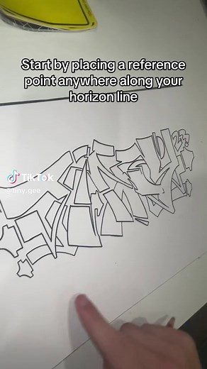 Graffiti 3D: One-Point Perspective Tutorial for Beginners