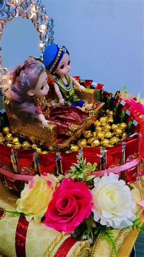 Doll tray for bangle ceromony #bangleceromonytray