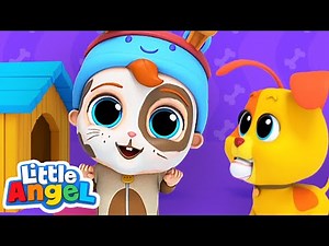 The Animal Dance song! | Face Painting For Kids | Playtime Songs & Nursery Rhymes by Little Angel