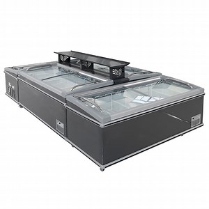 [Hot Item] Automation Deep Display Ice-Cream Island Chest Freezer Refrigerator for Efficient Commercial Use