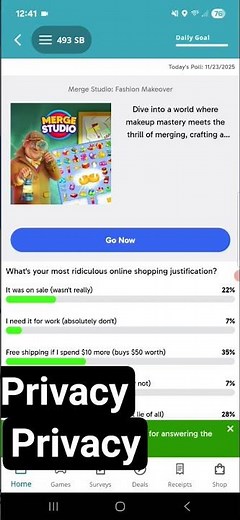 Swagbucks: What makes you order?