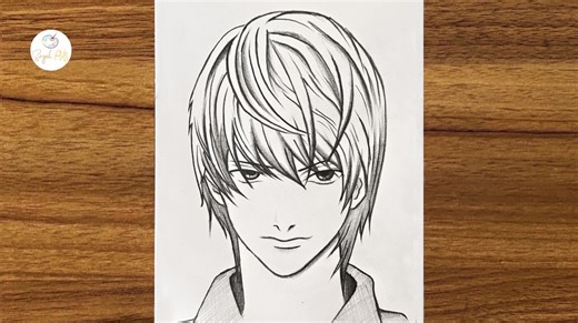 13K views · 196 reactions | How To Draw Light Yagami from Death Note | Step By Step Anime Drawing Tutorial || Easy anime drawing ____ #howtodraw #easydrawing #PencilDrawing #pencilartwork #simpledrawing #drawing #drawingoftheday #cutedrawing #drawingtutorial #artvideos #artoftheday #pencilsketches #pencilsketch #draw #drawingoftheday #sketchdrawing #drawingeasy #naruto #stepbystepdrawing #drawingtutorial #drawingchallenge #naruto #Girldrawing #Sketch #Drawing | Sayah Arts | Facebook
