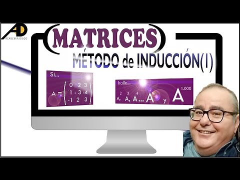 Matrices: INDUCTION method (I) SOLVED Exercise DIEGO Academy