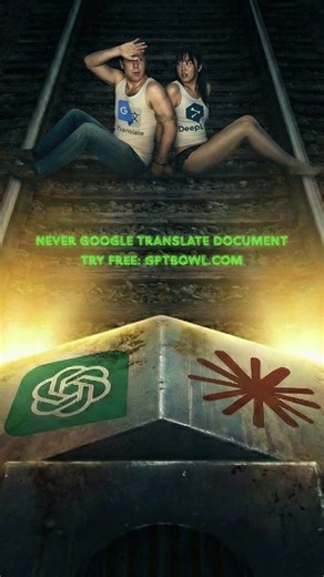 Never Google Translate Document